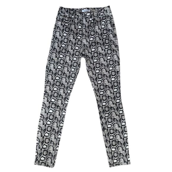 Good American Good Legs Snake Print Skinny Jeans | Size 6/28 - Picture 6 of 8